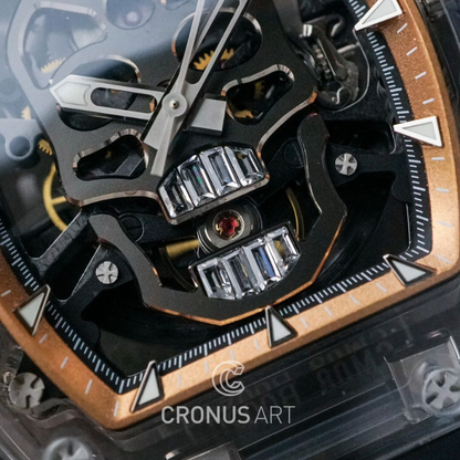 CRONUS ART CM08-020 Skeleton sapphire