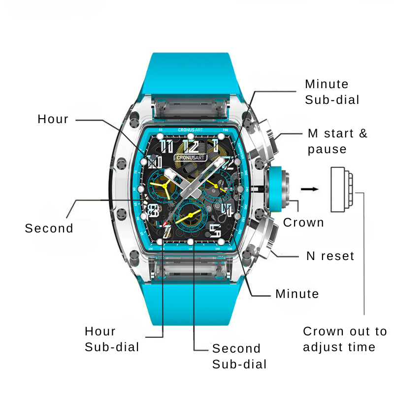 CRONUS ART CM08H (W) Limited Edition