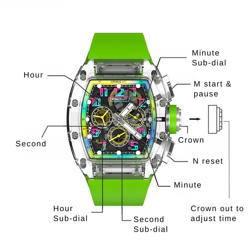 CRONUS ART CM08D (W) Limited Edition